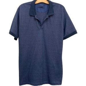 Cactus Man Ricky Singh Blue Casual Mens Short Sleeve Polo Shirt Size X Lg (M369)